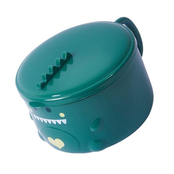 

bowls 1pc practical instant noodles bowl with lid anti-scald serving green