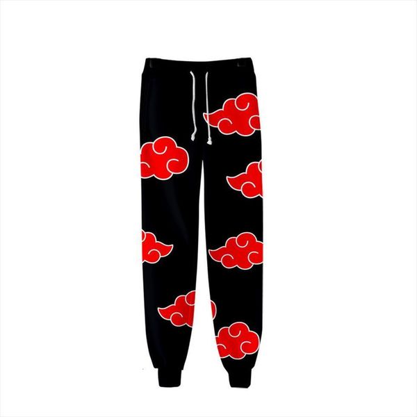 

nieuwe anime broek cosplay mannen women pants streetwear japanse lente herfst joggingbroek casual trackpants 3d harajuku, Black