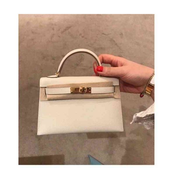 

bags handbag herme kelys designer s women's leather second generation mini one shoulder messenger bag with logo nfmx