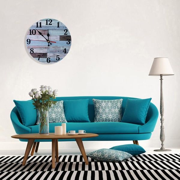 

industrial modern wall clock art american personality living room clocks decor 4xfa
