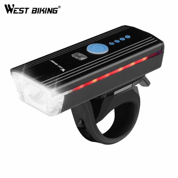 

bike lamp bicycle front light usb charging headlight cycle lights waterproof mountain accessories