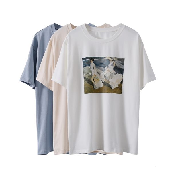

women's t-shirt summer t shirt short sleeve o-neck white cotton t-shirts fashion for tees blusa 1aay