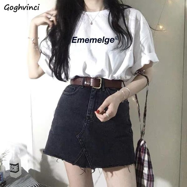 

women's t-shirt short sleeve t-shirts women summer printed loose korean style ins bf simple slender all-match girls quick dry light thi, White