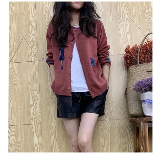 

women's knits & tees vintage sweater women cardigan chic sweetshirts mall goth gray vest shors for y2k dress coats, White