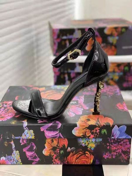 Классические дамы дизайнерский стиль сексуальные резные каблуки гладиаторские сандалии большие размеры дамы 41-42 свадебные туфли   коробка