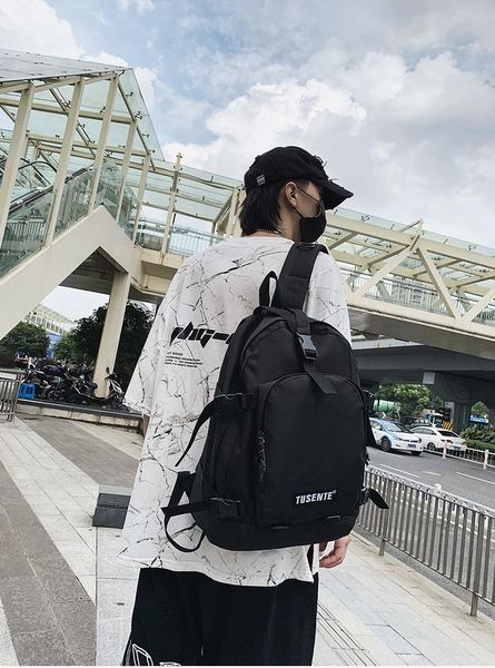 

backpack pb3747 2021 large capacity men's and women's japanese korean backpacks