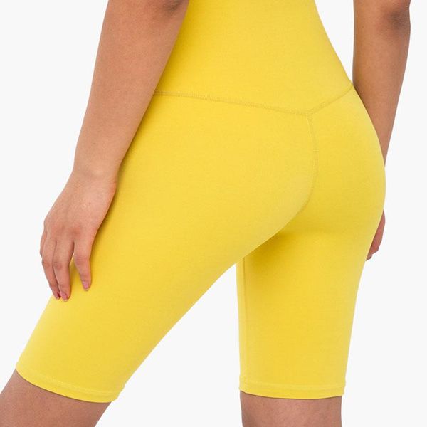 

yoga outfits women nylon fitness short legging training sports tummy control workout running active wear gym shorts, White;red