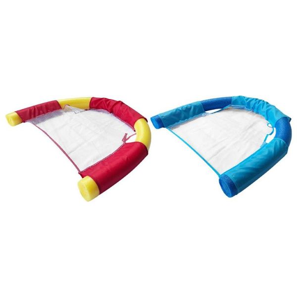 

life vest & buoy pool noodle chair net floating novelty bright color swimming seats 7.5 x150cm