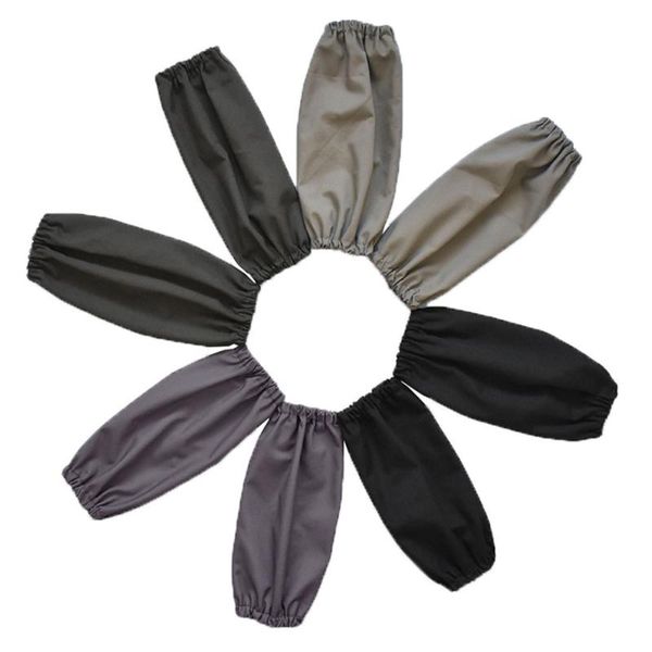 

aprons waterproof oilproof oversleeve thick black home kitchen hairdresser arm sleeves nettoyage maison cleaning accessories