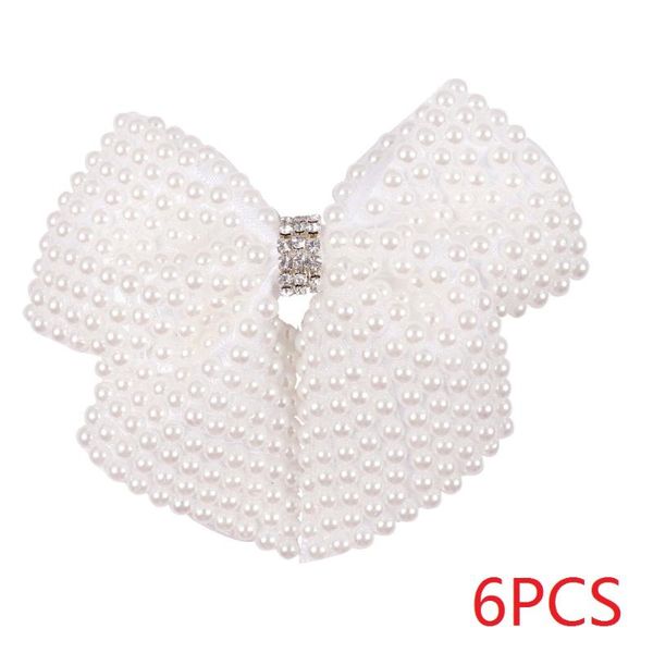 

hair accessories ncmama 6pcs women girls elegant imitation pearls geometric hairpins sweet ornament clips barrettes fashion, Slivery;white