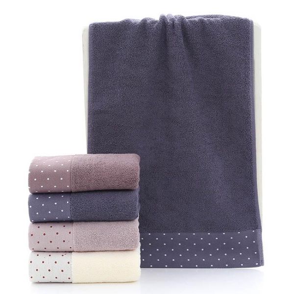 

towel 1pcs high-quality towels cotton 34*74cm hand soft bathroom accessories home cleaning tools gift adult
