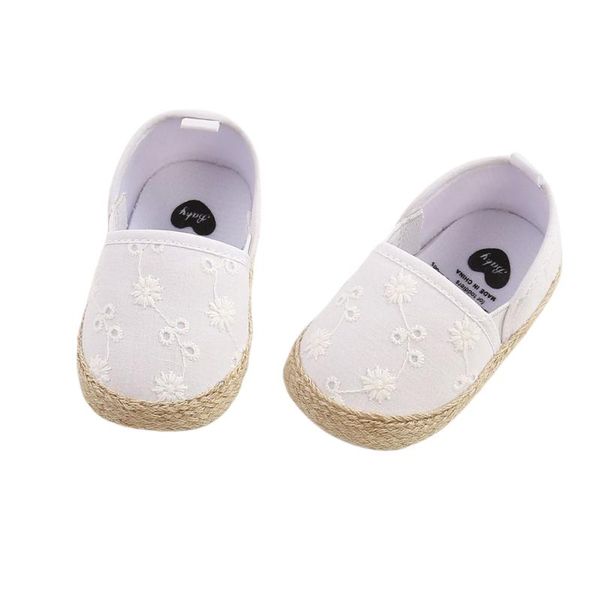 

first walkers pudcoco infant baby crib shoes cute embroidered floral princess dress anti-slip toddler girl