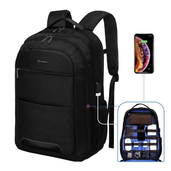 

backpack modoker men's lapwith multiple function compartment classy chic durable ruaksack