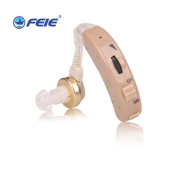 

wireless invisible hearing aid earphone for old people hearing loss rechargeable deafness hard of hearing beige color s-8ascouts
