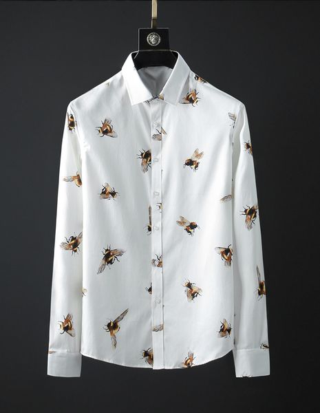 

mens designer shirts brand clothing men long sleeve dress shirt hip hop style cotton 2021new arrival 6885, White;black