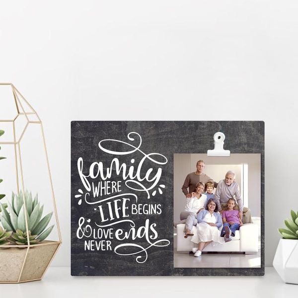 

frames modern home decoration deskwood po frame picture display stand ornament wooden