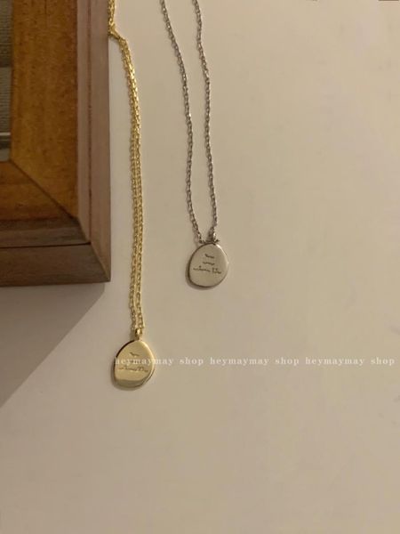 

chains female heymaymay ins cold wind necklace, Silver