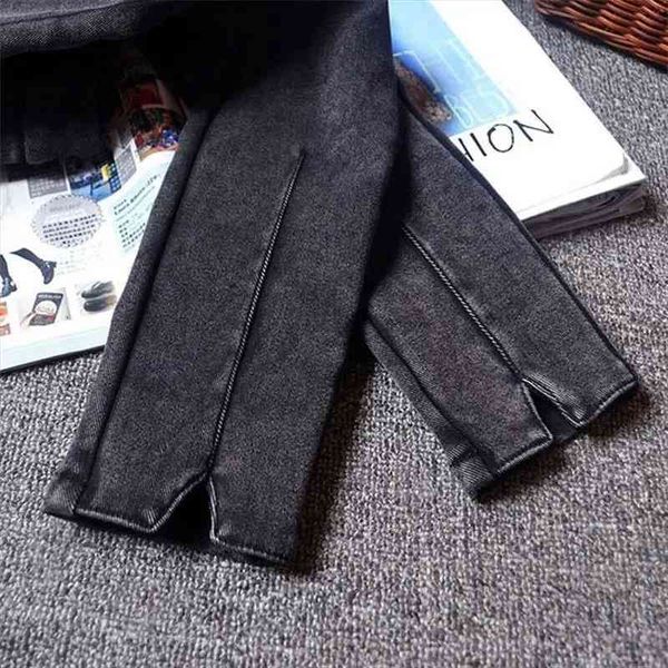 

women slim jeans large size 5xl casual pencil denim pants retro high waist super stretch skinny pants for 40-115kg, Blue