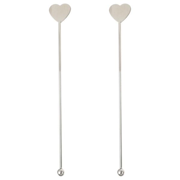 

forks 2pcs novel mixed swizzle sticks delicate cocktail decors stirrers