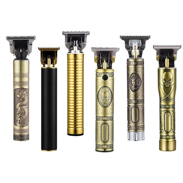 

hair clippers usb rechargeable ceramic t9 trimmer barber clipper machine cutting beard men haircut styling tool