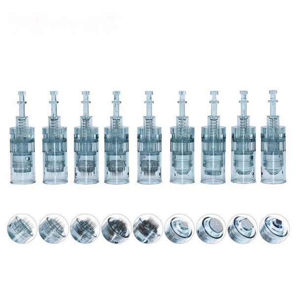 

dr. pen m8 needle cartridges bayonet 11 16 36 42 nano mts micro skin needling compatible with dr tattoo needles