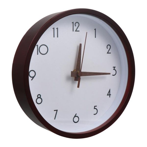 

wall clocks 1pc decorative round clock battery operated home decor ornament