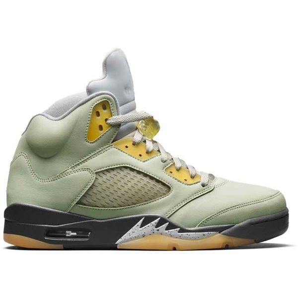 

perfect quality men women basketball shoes jumpman 5 5s jade horizon sneakers original box