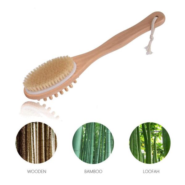 

mats & pads sellingbody brush for natural bristles shower with long handle
