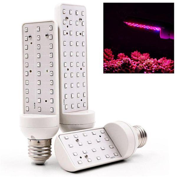 

grow lights full spectrum e27 220v led plant light bulb for indoor garden plants flower hydroponics seedling 20/30/40 leds