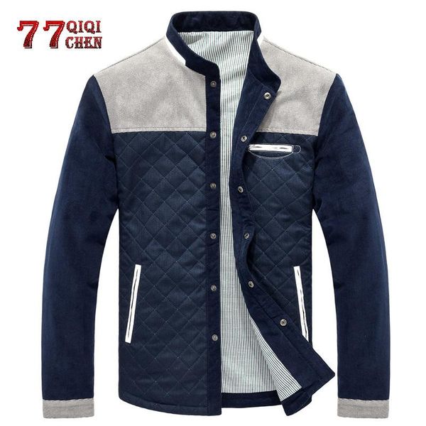 

men's jackets corduroy jacket baseball uniform spring autumn slim casual coats brand clothing male outerwear jaqueta masculina, Black;brown