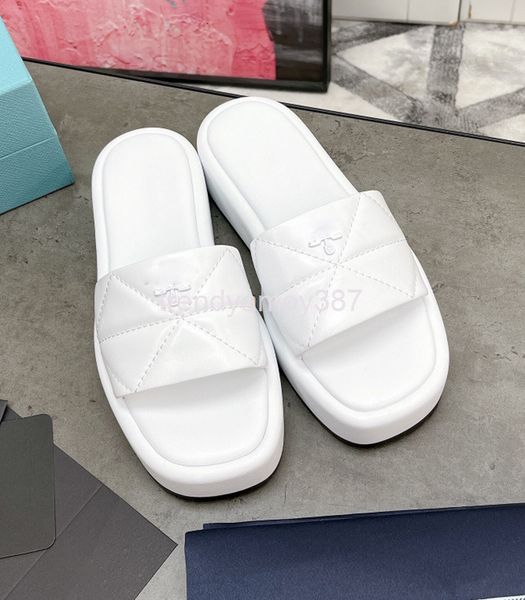 

slippers thick soled slippers women wear summer sheepskin leather casual flip flops p home metal triangle sandals, Black