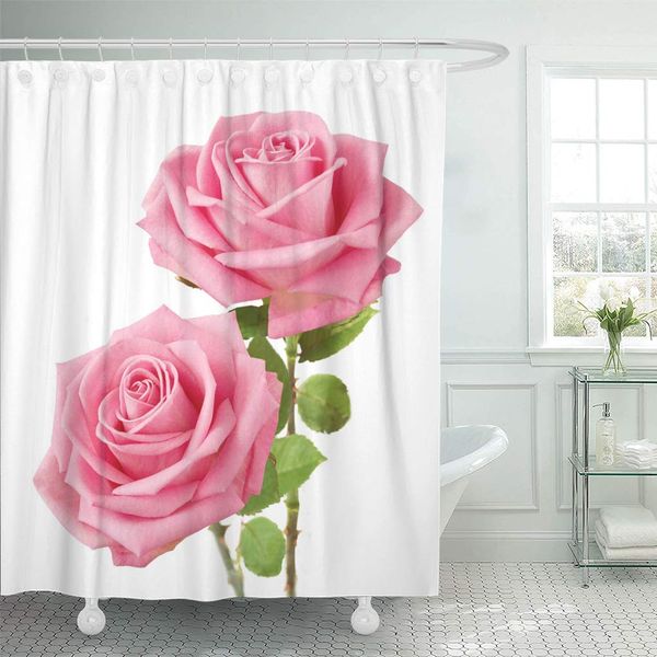 

shower curtain wedding pink flower bunch of rosy roses white green shower curtains sets with hooks 60 x 72 inches waterproof