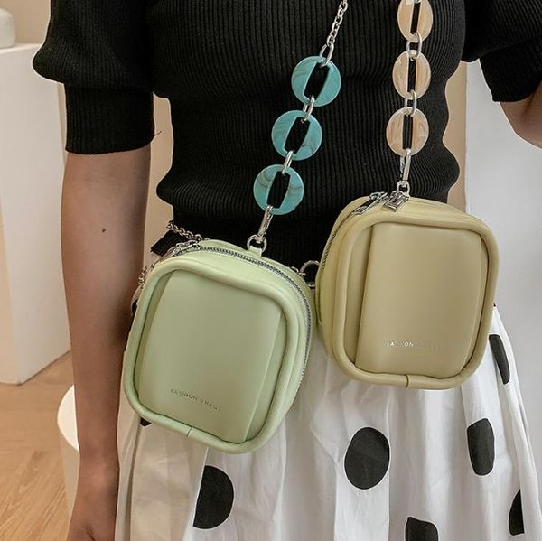 

summer mini handbags 2021 fashion chain messenger bag