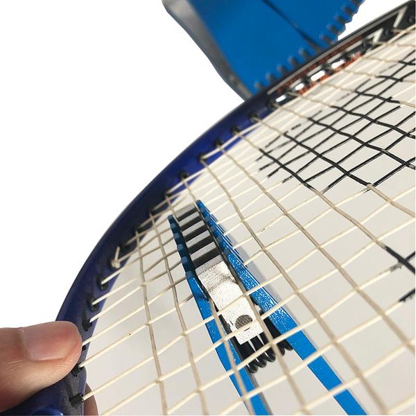 

badminton flying clamp secure string tools speed machine for racket blue sets