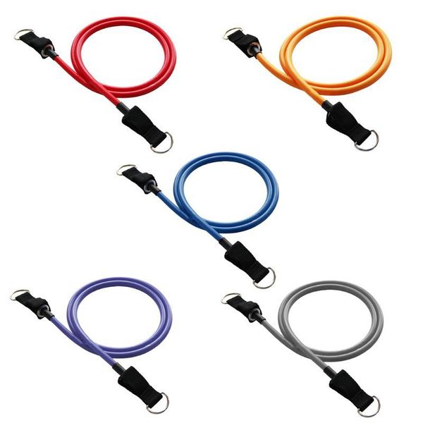 

resistance bands 120cm yoga pull rope elastic fitness workout exercise tube qw