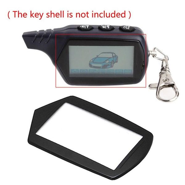 

alarm & security 1x plastic 2-way car anti-theft remote control key chain lcd keychain case glass cover for starline b9 a91 b6 a61 b61 b91 v
