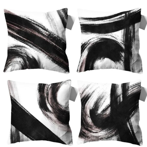 

cushion/decorative pillow abstract pillowcase linen cover cushion home decoration pillowcasecushion covers 45*45