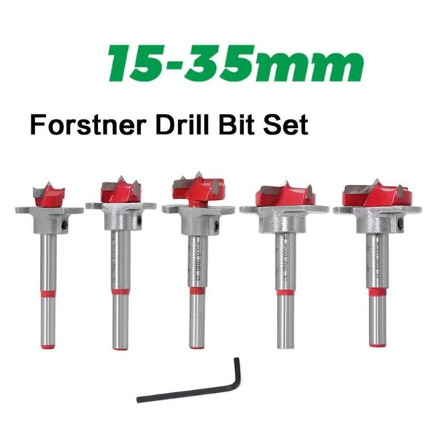 

professional drill bits 1pcs hige quality diameter 15- 35mm adjustable carbide woodworking hole saw for power tools forstner bit