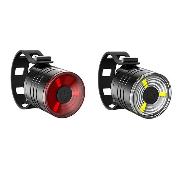 

bike lights taillights waterproof bicycle front rear light led safety warning tail accessories