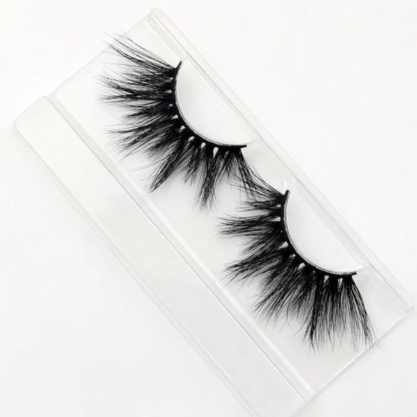 

eyelashes mink criss-cross strands cruelty 3d 25mm lashes soft dramatic1
