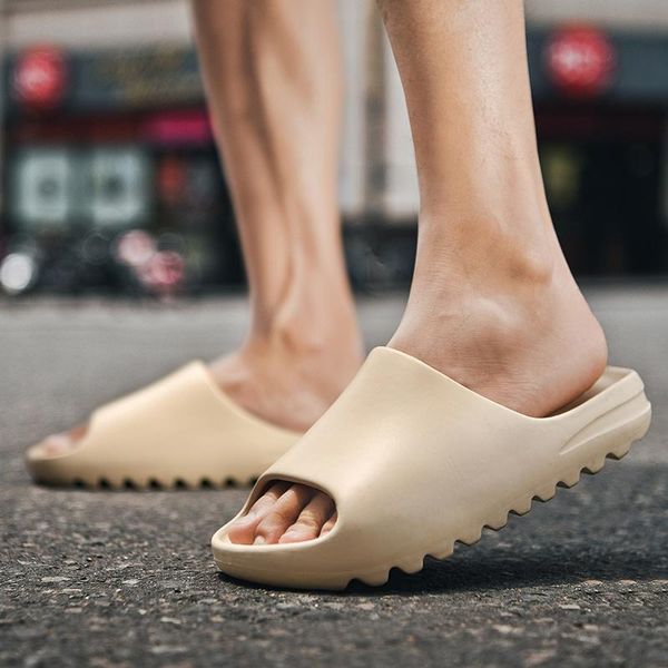 

slippers summer home women heel thick bottom serrated sole non slip bathroom ladies slides indoor couples platform, Black