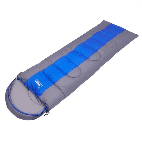 

1.6kg travel hiking waterproof keep warm sleeping bag camping outdoor hooded envelope comfortable sleep 52050 bags