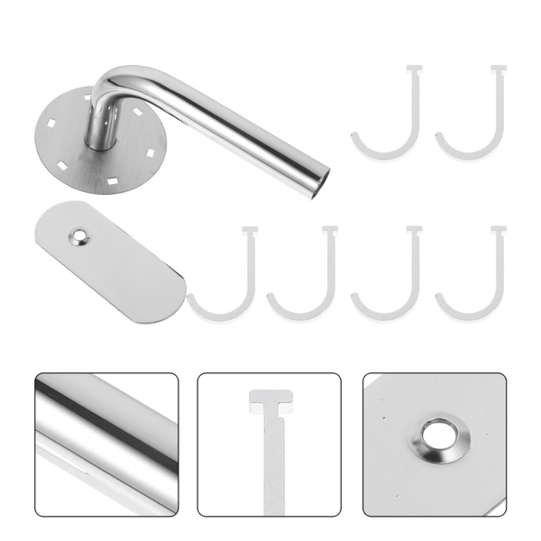 

hooks & rails durable utensil hanger kitchen bathroom hanging hook home rotation