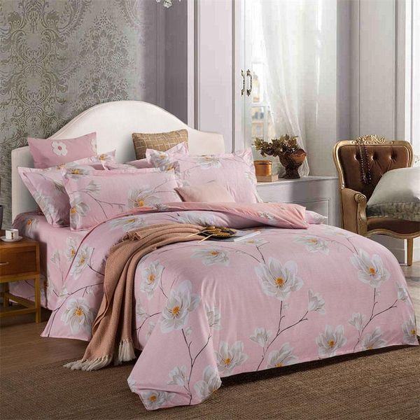 

bedding sets midsum floral set ab sides design duvet cover nordic soft quilt covers pillowcase sheet double bed bedroom home textile