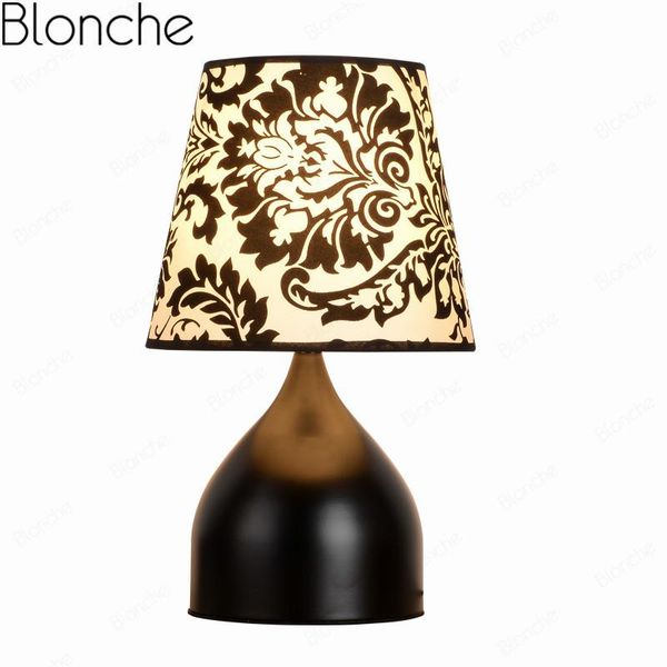 

table lamps nordic iron modern black desk light for living room bedside bedroom vintage lighting fixtures home decor luminaire