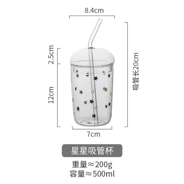 

water juice travel glass mug coffee fashion glassware for drinking nordic copos de vidro transparent cup ea60bl wine glasses