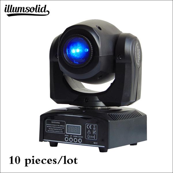 

effects mini moving head led 30w spot gobo heads lights heatre lighting 10pcs/lot