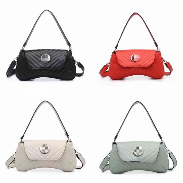 

s handbag embroidered bag urban simple shoulder bag, Red;black