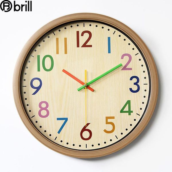 

large wall clock silent children bedroom watch modern clocks home decor living room kitchen office decoration gift
