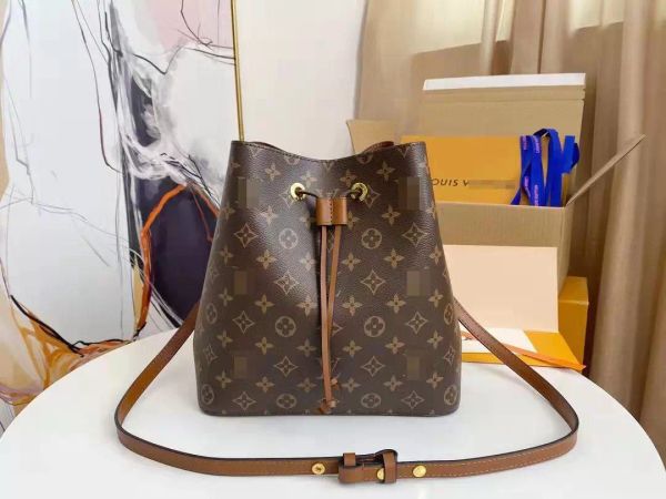 

louiings vutton luxurys designers bags neonoe bucket handbags flower purses women tote brand letter genu